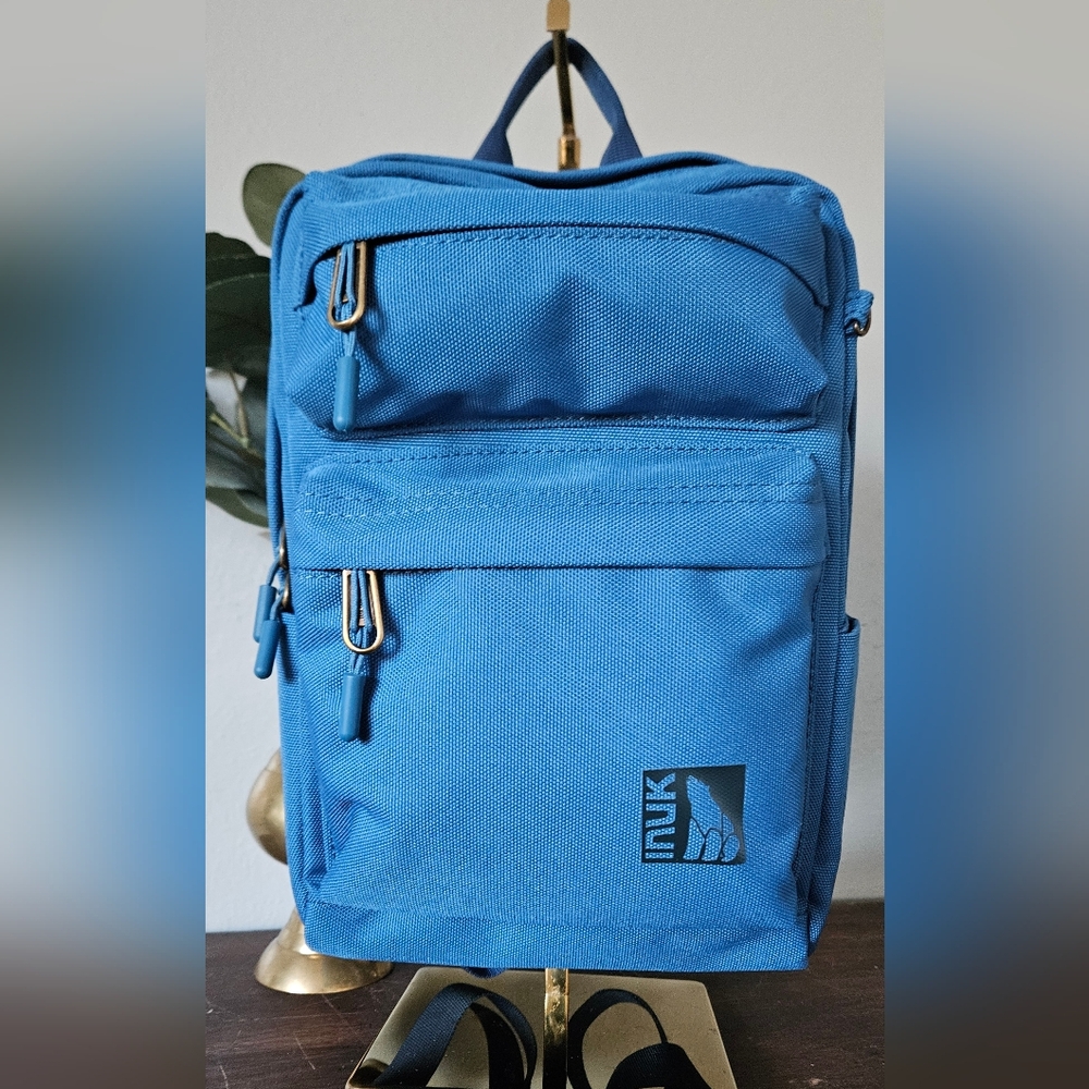 Inuk Venus Mini Backpack Recycled Fabrics 6.3L Pacific Blue Color